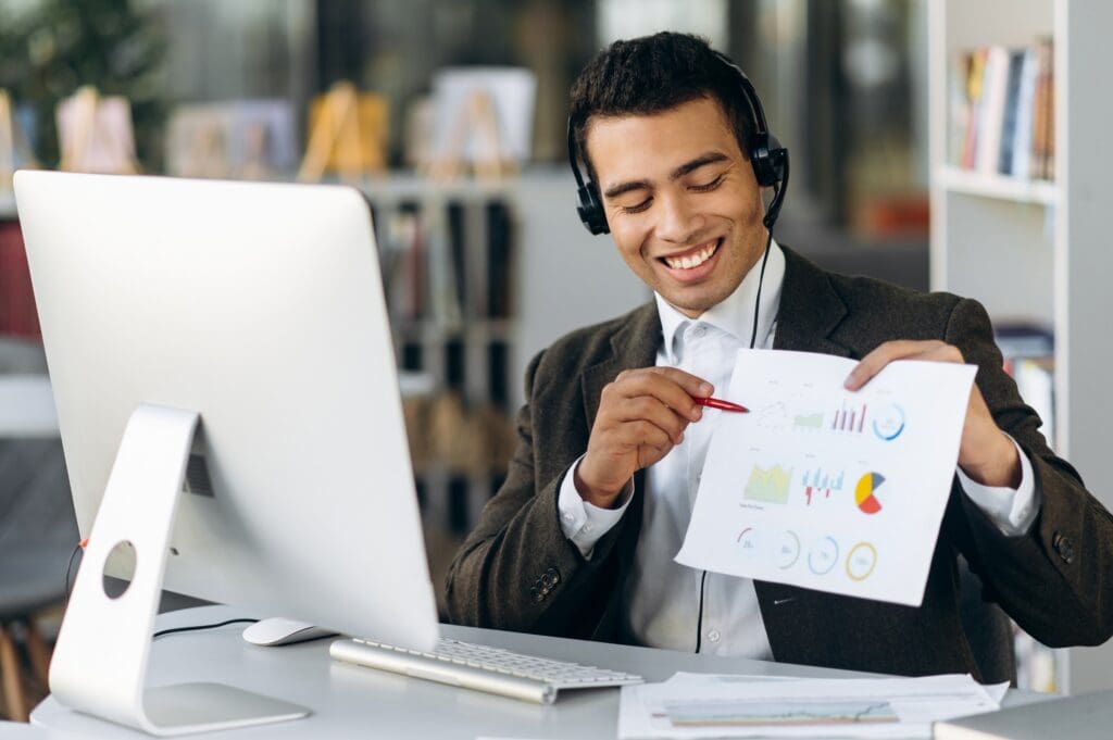 business man manager overwork busy successful finance career