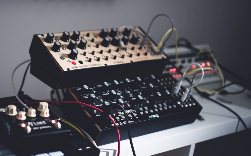 Embrace ChatGPT like the black and gray audio mixer and synth
