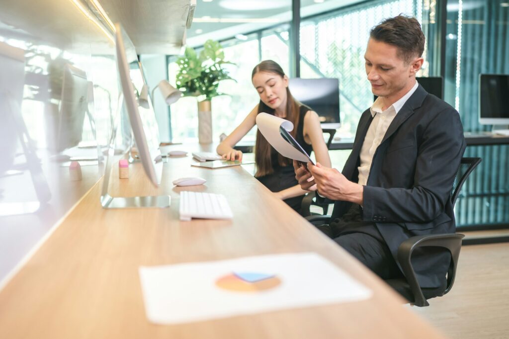 Confirmation Bias in Management business approve and certificate concept, confirmation of business marketing document permit 