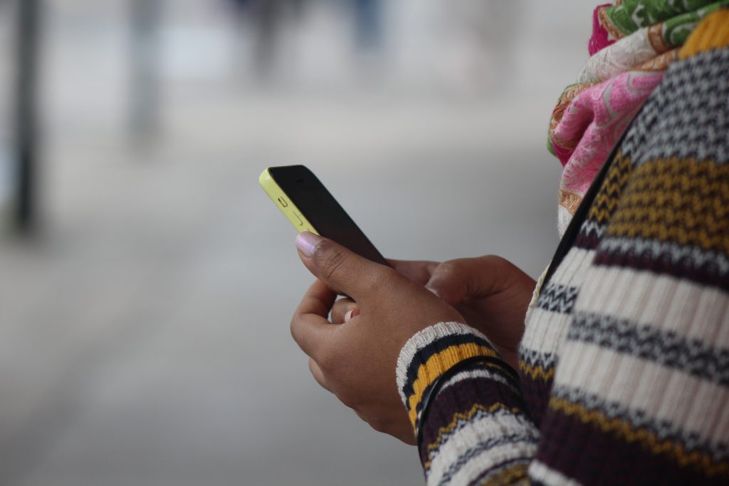Texting and social media use