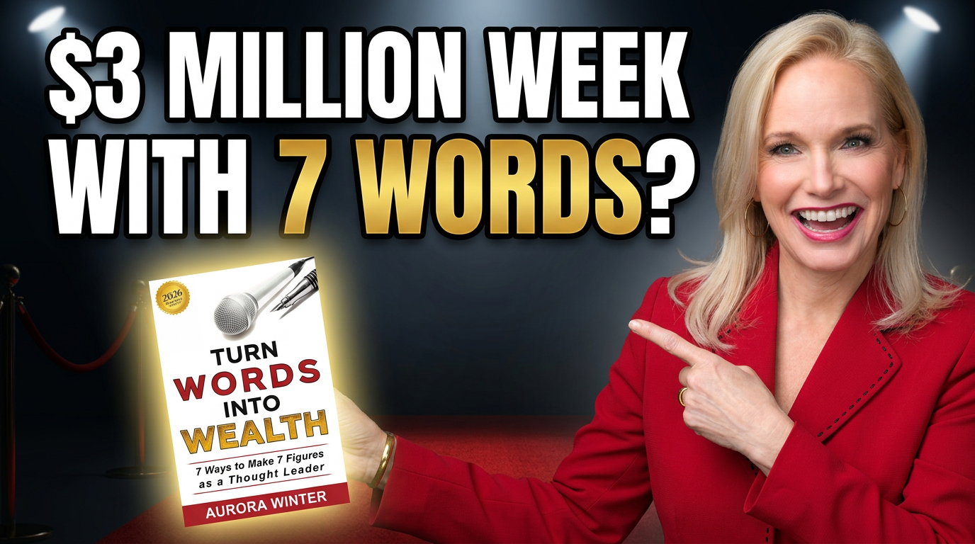 Aurora Winter 3 million week 7 words Turn Words Into Wealth book