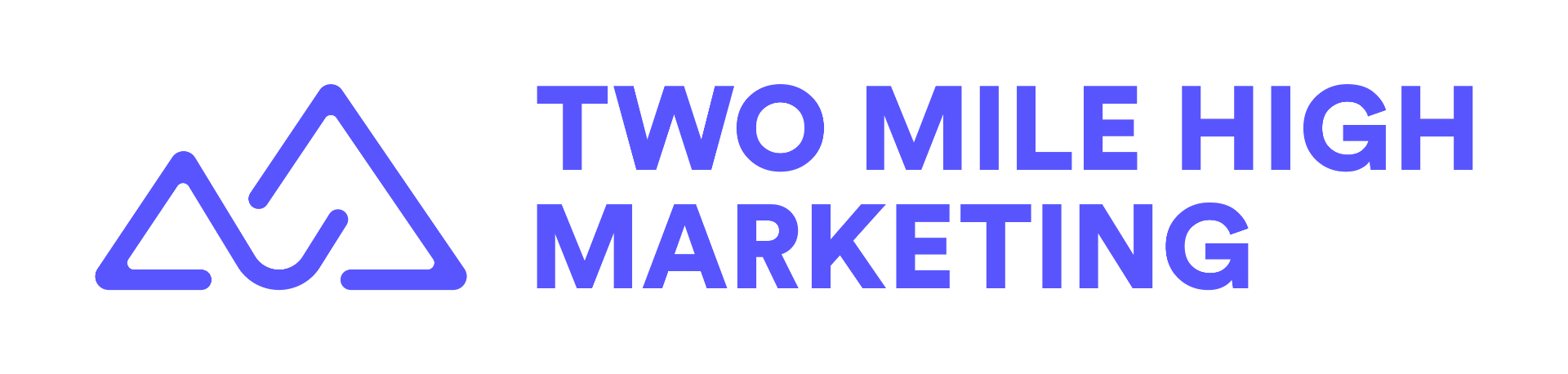 Two Mile High Marketing logo, the personal branding agency Kelly Schuknecht founded