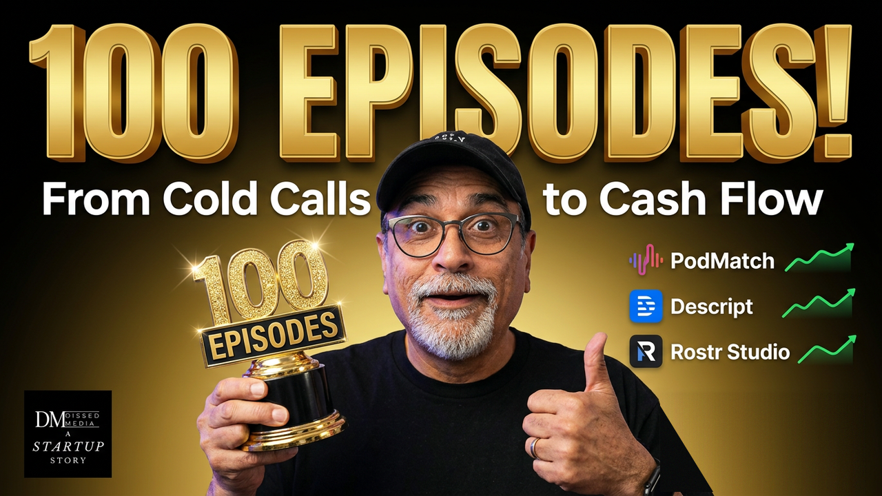 100 Episodes of DissedMedia: What Bootstrapping a Media Company Actually Costs