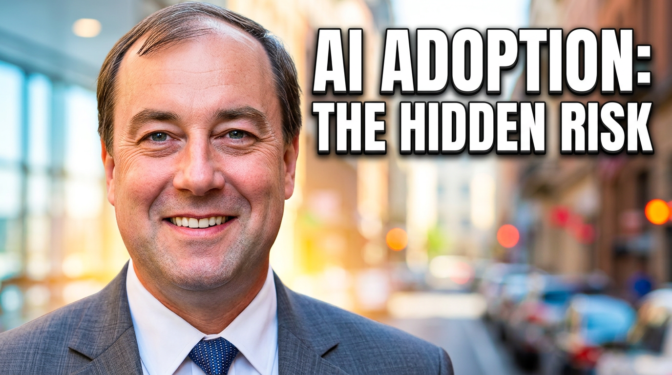 Rob Broadhead discusses AI implementation challenges and business process bottlenecks on DissedMedia