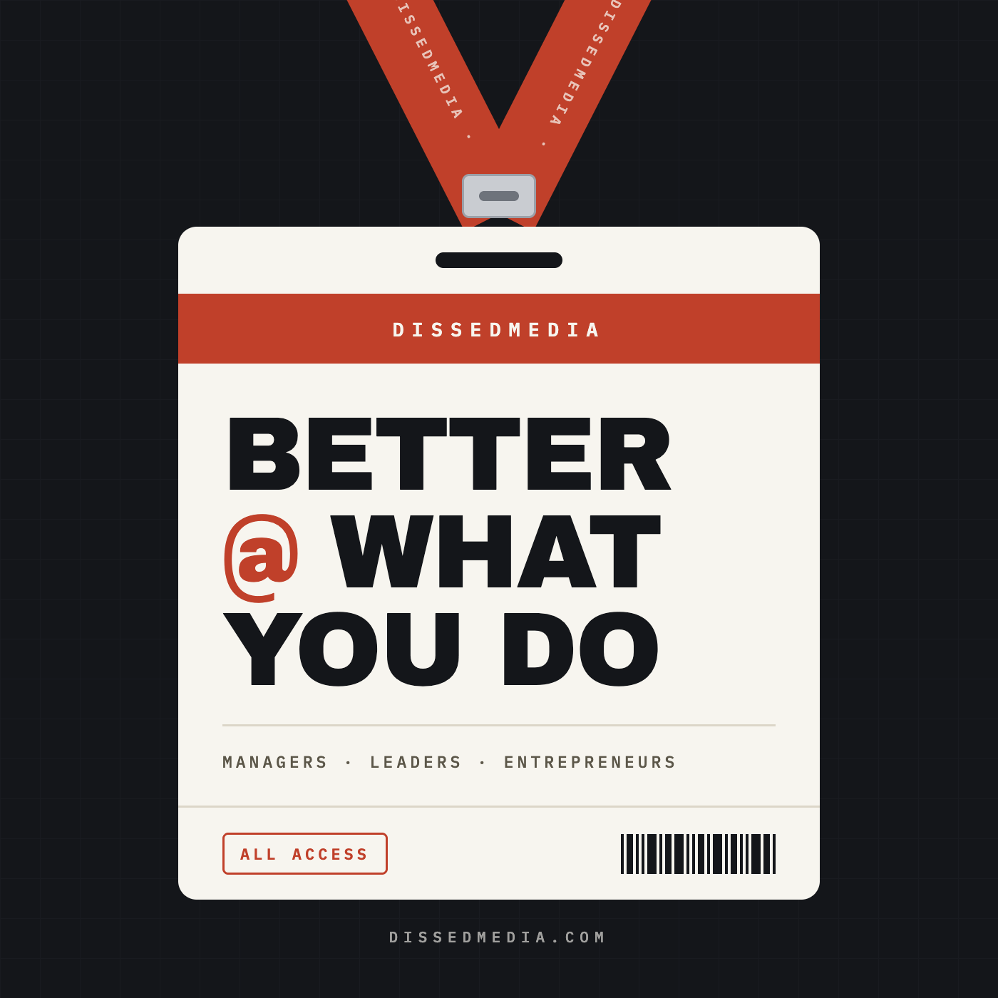 Better at What You Do business podcast cover art